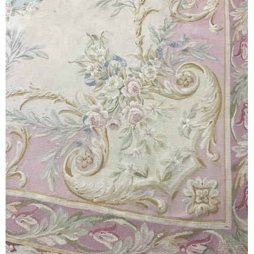 118 - AUBUSSON CARPET, 506cm x 327cm.