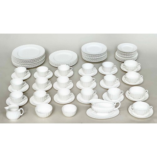 180 - DINNER SERVICE, English Fine Bone China, Royal Worcester candlelight, approx' 90 pieces.