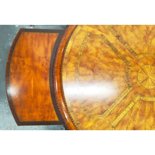 243 - MAITLAND-SMITH COFFEE TABLE, 58cm H x 120cm D.