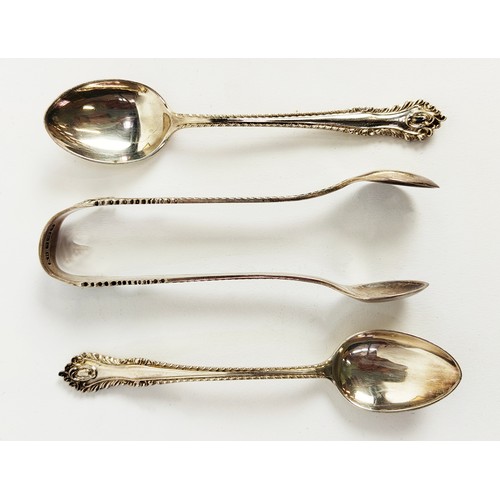 19 - A COLLECTION OF ASSORTED BOXED STERLING SILVER TEA AND COFFEE SPOONS, by Mappin and Webb, and variou... 