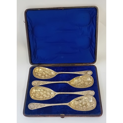 24 - A COLLECTION OF EIGHT GEORGE III AND LATER SILVER TABLE SPOONS, a label and a cake slice, various as... 