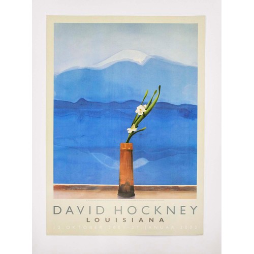 65 - DAVID HOCKNEY (B. 1937), 'Mount Fuji and Flowers, Louisiana 12 October 2001 - 27 January 2002', in c... 