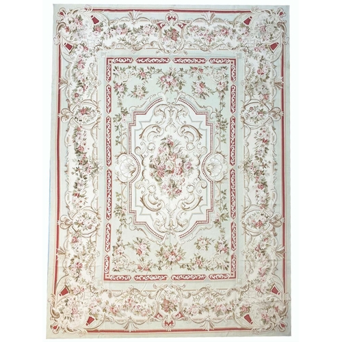 108 - FINE FRENCH SAVONNERIE DESIGN CARPET, 430cm x 300cm, contemporary.