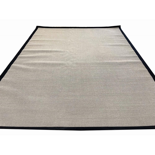 120 - JUTE CARPET, 380cm x 310cm.