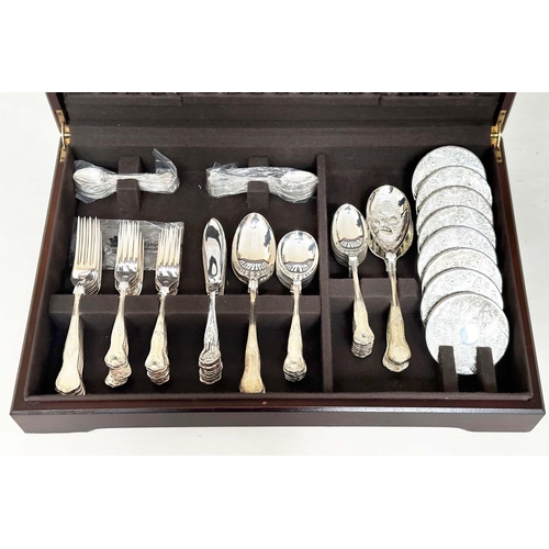 145 - CUTLERY CANTEEN BY ARTHUR PRICE, eight place Kings Pattern, approx 96 pieces.