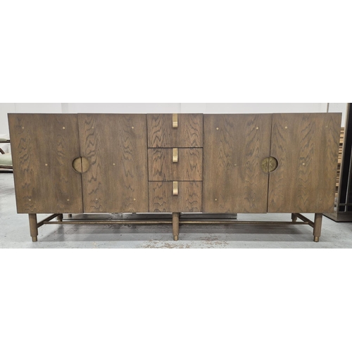 409 - ATTRIBUTED TO LAWSON-FENNING NIGUEL CABINET, 208cm x 48cm 86cm approx.