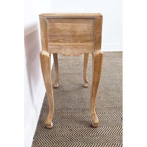 416 - LOAF SIDE TABLES, a pair, 59cm x 33cm x 68.5cm approx. (2)