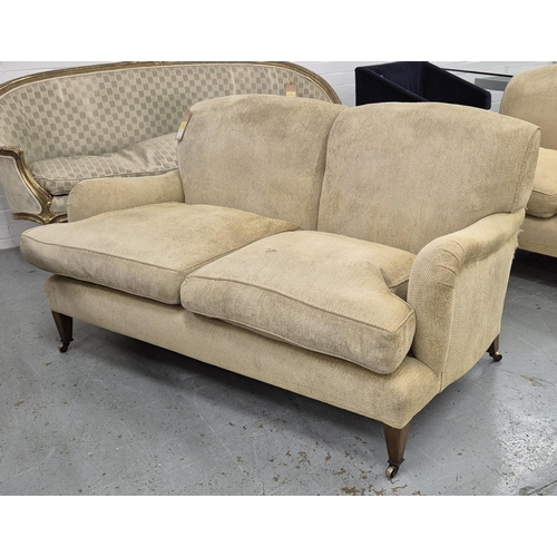 497 - SOFA, Howard style, 152cm W approx.