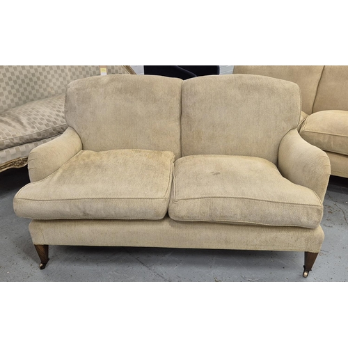 497 - SOFA, Howard style, 152cm W approx.