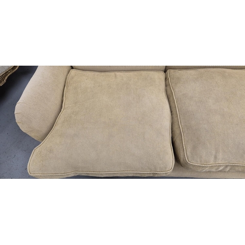 498 - SOFA, Howard style, 154cm W approx.