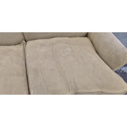 499 - SOFA, Howard style, 166cm W approx.