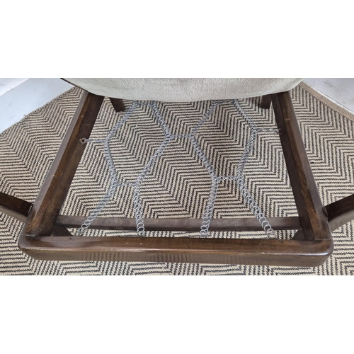 141 - HALABALA STYLE CHAIRS, a pair, Art Deco bentwood, 72cm H x 65cm W. (2)