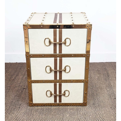 414 - ARTSOME FOR COACH HOUSE COLLECTION CHEST OF DRAWERS, 48.5cm x 43.5cm x 69.5cm approx.