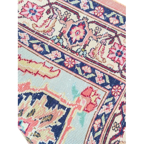 84 - PERSIAN HERIZ CARPET, 290cm x 194cm.