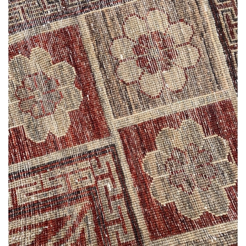 88 - FINE KHOTAN RUG, 240cm x 170cm.