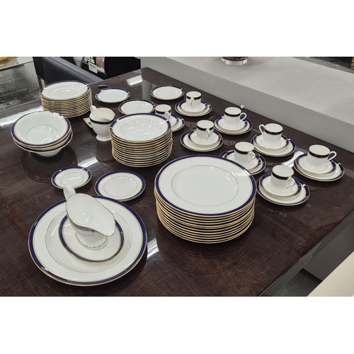 15 - ROYAL WORCESTER 'HOWARD' DINNER SERVICE, comprising twelve dinner plates, twelve dessert plates, , t... 