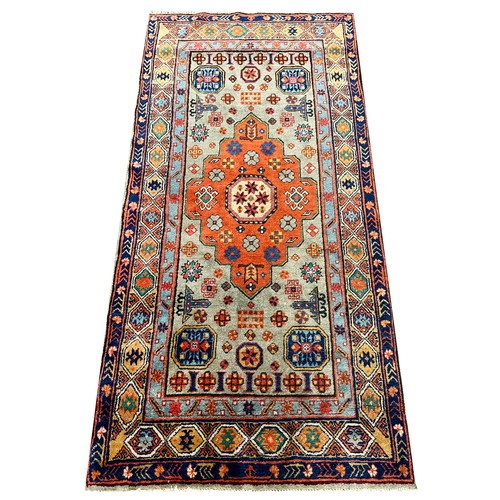 98A - SOUTH WEST PERSIAN RUG, 206cm x 157cm, together with three other smaller Persian rugs. (4)