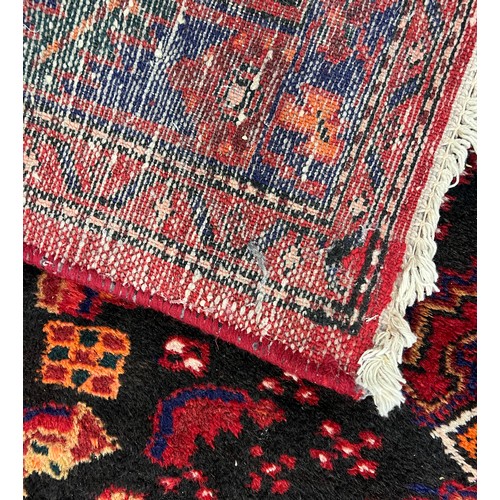 98A - SOUTH WEST PERSIAN RUG, 206cm x 157cm, together with three other smaller Persian rugs. (4)