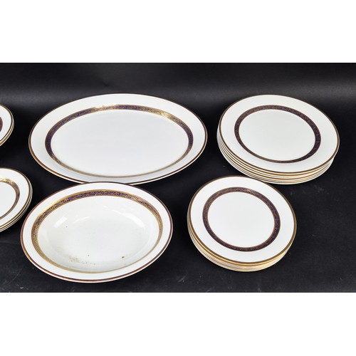 20 - ROYAL DOULTON PART DINNER SERVICE, 'Harlow', pattern, comprising six dinner plates, six salad plates... 