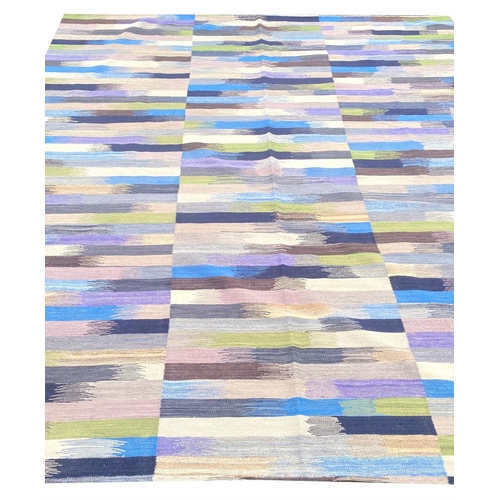 101 - CONTEMPORARY RUFARSHI KILIM, 284cm x 250cm.