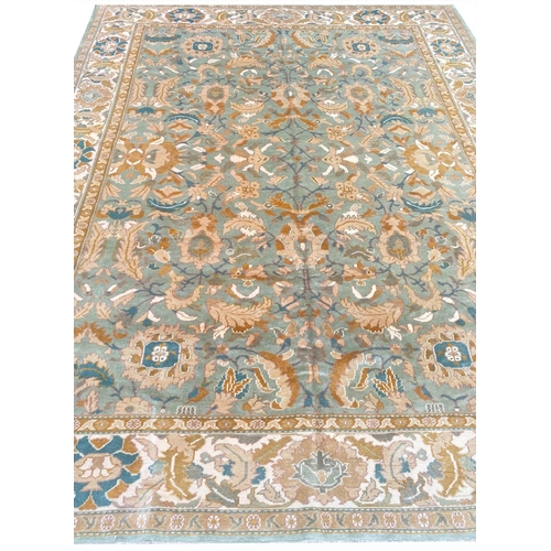 107 - VINTAGE ANATOLIAN OUSHAK CARPET, 303cm x 240cm.