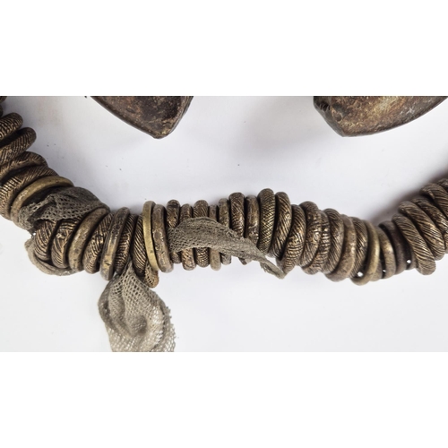 22 - MANILLA CURRENCY AND NECKLACE, Mali. (2)