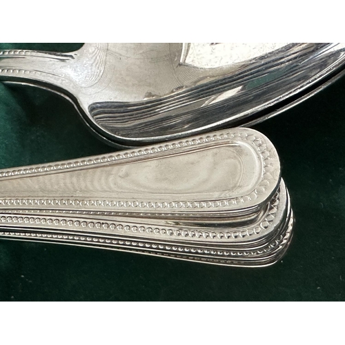 132 - CANTEEN OF CUTLERY, Housley International eight place setting cased approx 88 pieces.