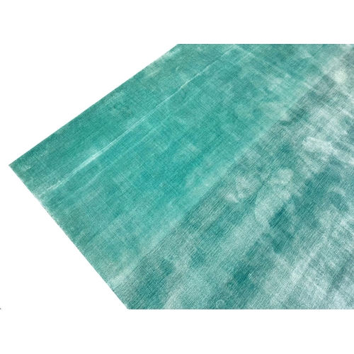 98 - CONTEMPORARY BAMBOO SILK CARPET, 300cm x 200cm.