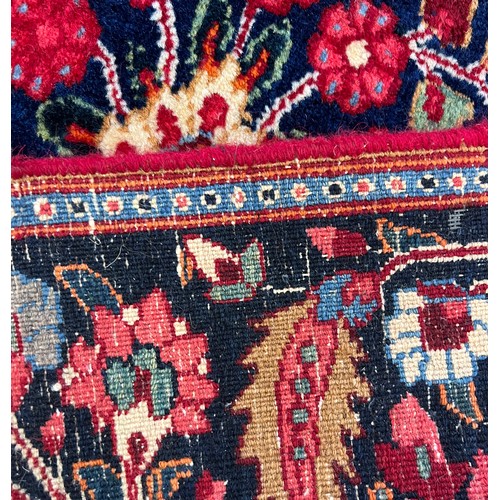 111A - PERSIAN BIJAR CARPET, 330cm x 221cm.