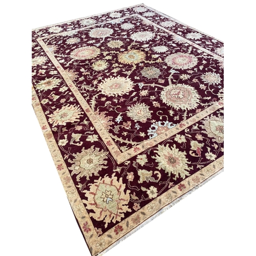 147 - SHAH ABBAS DESIGN ANATOLIAN CARPET, 320cm x 240cm.