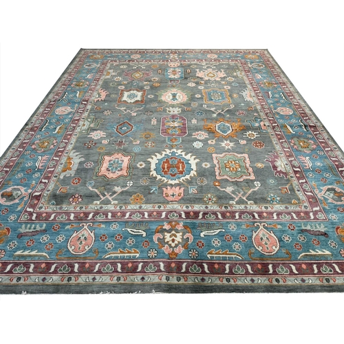 159 - FINE CONTEMPORARY SULTANABAD CARPET, 454cm x 365cm.