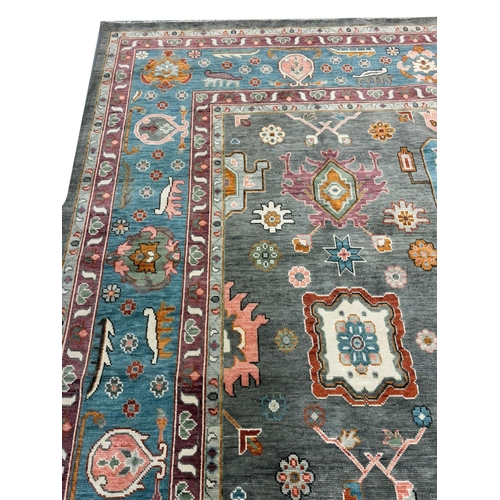 159 - FINE CONTEMPORARY SULTANABAD CARPET, 454cm x 365cm.