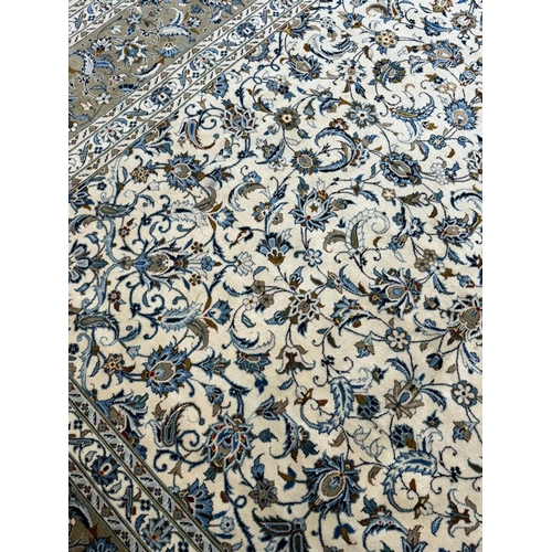 160 - FINE PERSIAN KURK ESPHANI DESIGN CARPET, 429cm x 300cm.