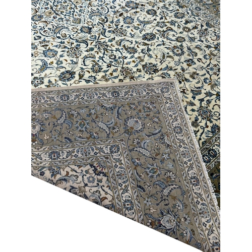 160 - FINE PERSIAN KURK ESPHANI DESIGN CARPET, 429cm x 300cm.