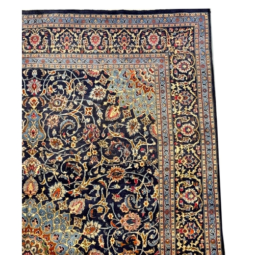 161 - FINE VINTAGE PERSIAN CARPET, 400cm x 292cm.