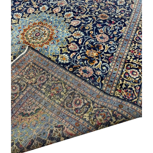 161 - FINE VINTAGE PERSIAN CARPET, 400cm x 292cm.