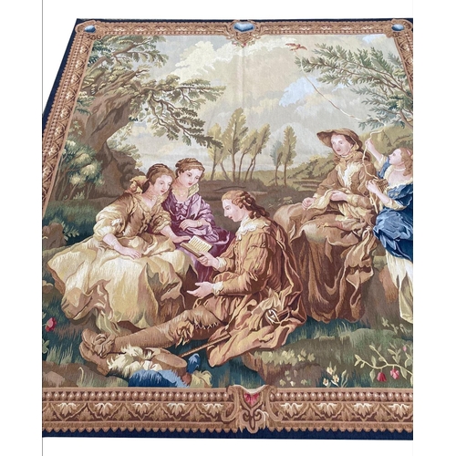 29 - CLASSICAL FRENCH TAPESTRY, 195cm x 175cm.