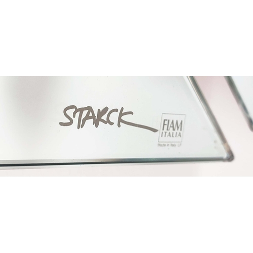 334 - FIAM CAADRE WALL MIRROR, by Philippe Starck, 155cm x 105cm.