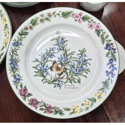 35 - ROYAL WORCESTER 'WORCESTER HERBS' PART DINNER SERVICE.