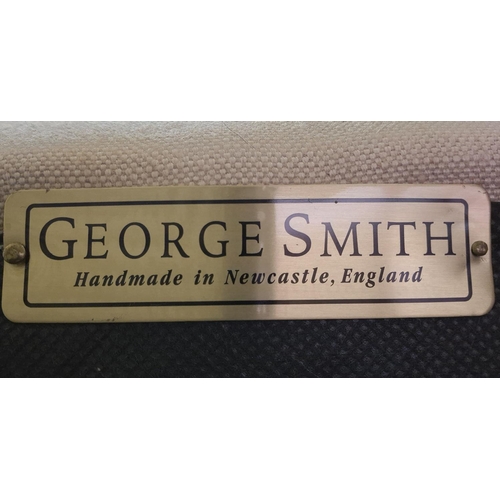 391 - GEORGE SMITH SOFA, to match previous lot, 90cm H x 172cm x 115cm.