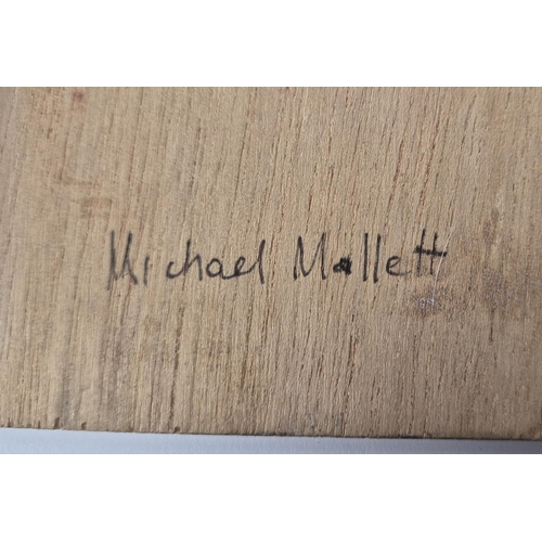 152 - MICHAEL MALLET, 'Untitled 2001', paper on board and skipping rope, 48cm x 35cm (excluding rope), Gag... 