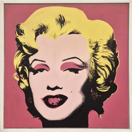 182 - AFTER ANDY WARHOL, 'Marilyn, 1967', oil on canvas, 99cm x 99cm, framed.