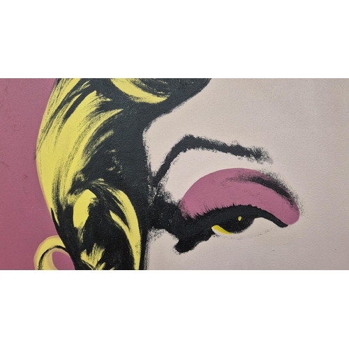 182 - AFTER ANDY WARHOL, 'Marilyn, 1967', oil on canvas, 99cm x 99cm, framed.