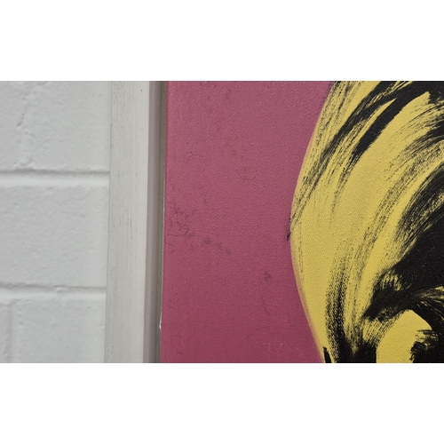 182 - AFTER ANDY WARHOL, 'Marilyn, 1967', oil on canvas, 99cm x 99cm, framed.