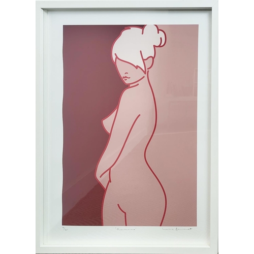 196 - LUCIE BENNETT (b.1972), 'Romy', 'Marianne' and 'Delphine', screenprints, signed and numbered 4/45, 8... 