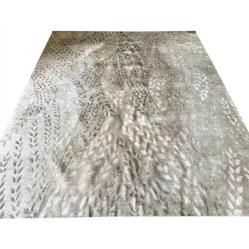 245 - THE RUG COMPANY CARPET, 300cm x 246cm, 'Folia' designed by Emily Todhunter.