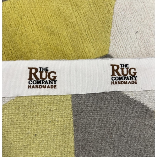 249 - THE RUG COMPANY CARPET, 365cm x 278cm, 'Chiesa yellow' designed by Suzanne Sharp.