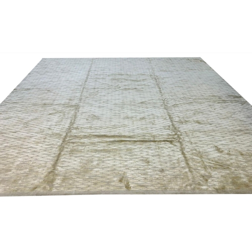 264 - TUFENKIAN CONTEMPORARY SILK AND WOOL CARPET, 450cm x 460cm.