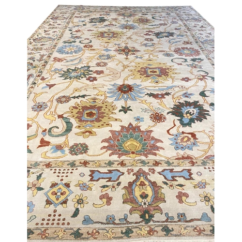 268 - ZIEGLER MAHAL CARPET, 455cm x 315cm.