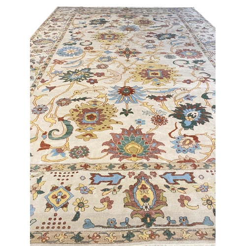 268 - ZIEGLER MAHAL CARPET, 455cm x 315cm.